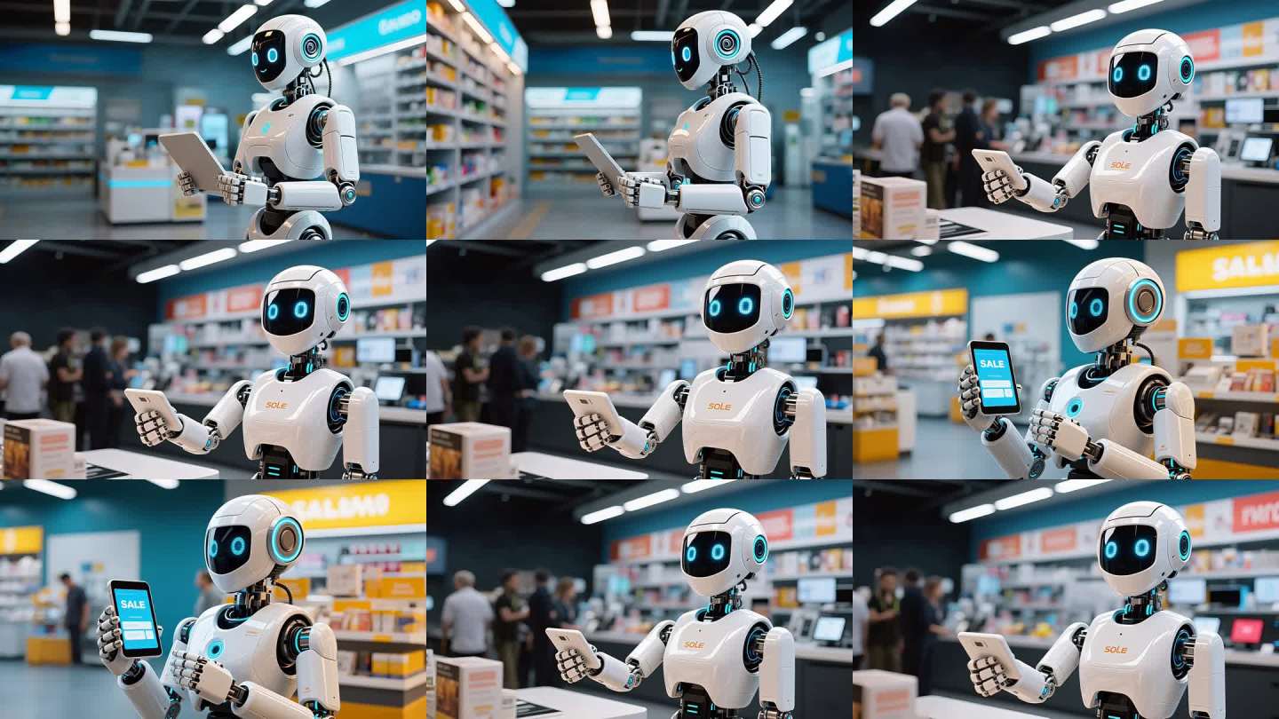 智能機(jī)器人銷(xiāo)售員 商用服務(wù)型機(jī)器人的研發(fā)與市場(chǎng)前景